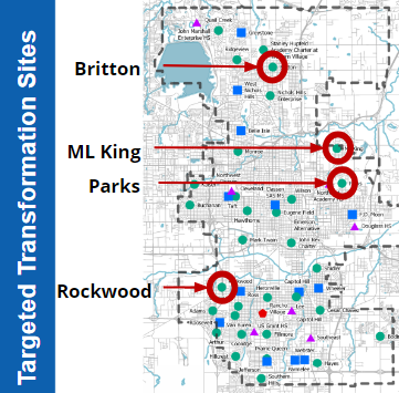 transformation schools map 